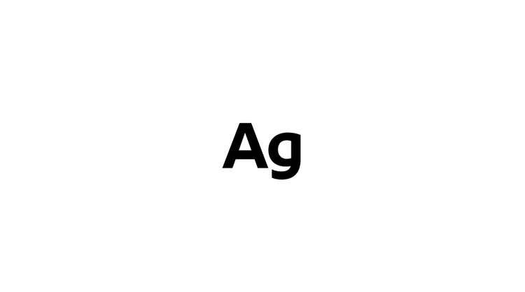 The letters "Ag" shown in Adobe Clean Display.
